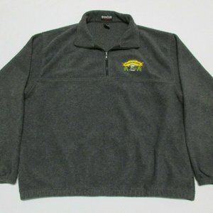 Sierra Nevada Embroidered 1/4 Zip Pullover Sweater Men's Size XL Gray